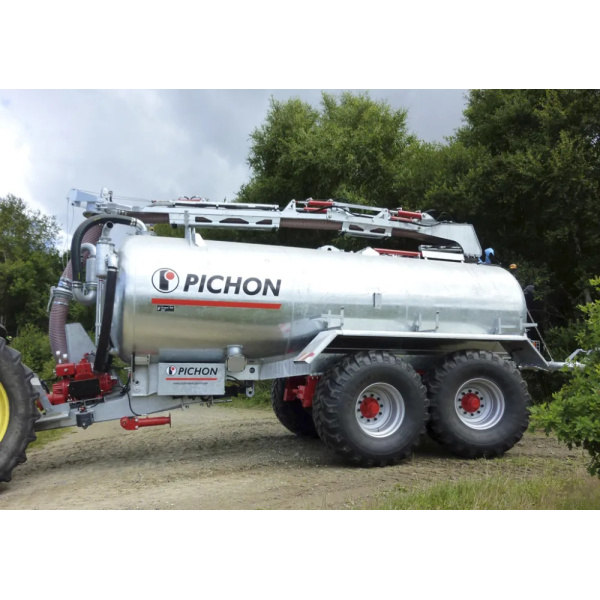 Pichon 15,7 m³ lietteenlevitysvaunu teliakselilla - Image 2