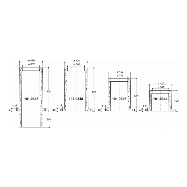 Termoputki Suevia 80/110 cm - Image 4