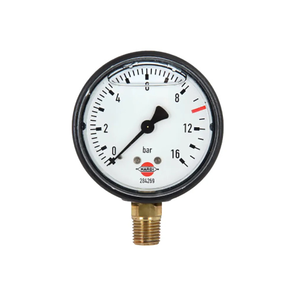 Painemittari Ø63mm 0-16bar Hardi 284269