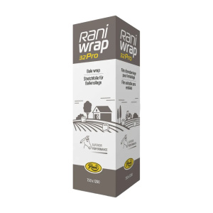 Käärintäkalvo RaniWrap 32 Pro 750 mm x 1200 m valkoinen