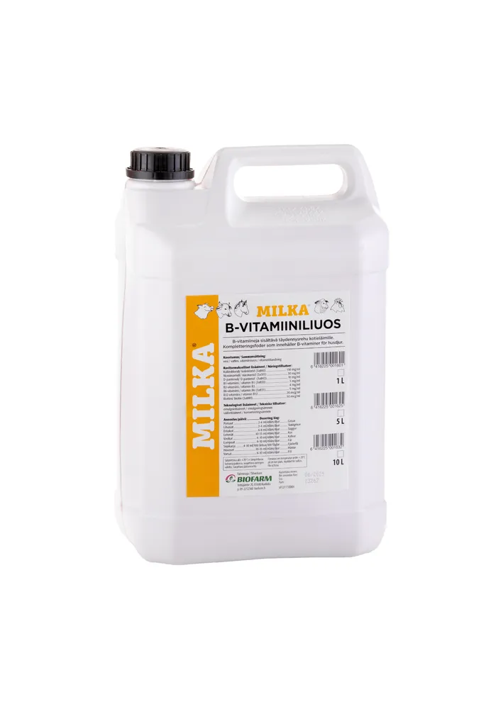 Milka B-vitamiiniliuos 5 l