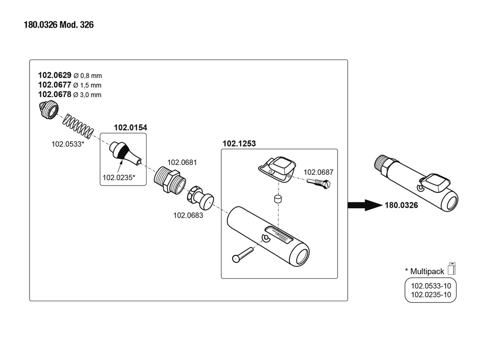 Juomatutti Suevia lihakarja 1/2” säädettävä - Image 3