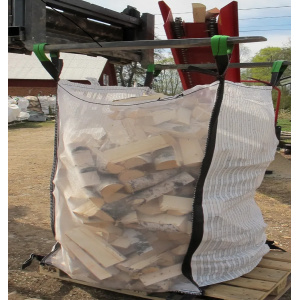 Klapisuursäkki ylä- ja alanostolenkeillä n. 1 m³