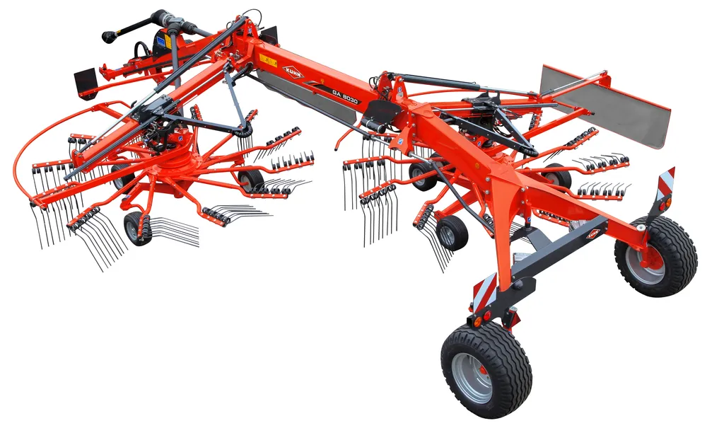 KUHN GA 8030 2-roottorinen karhotin