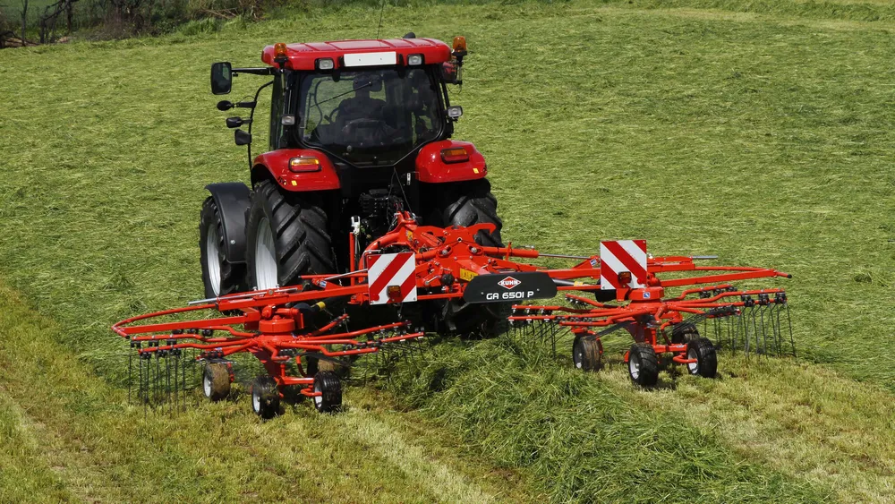 KUHN GA 6501 P 2-roottorinen karhotin nostolaite - Image 9