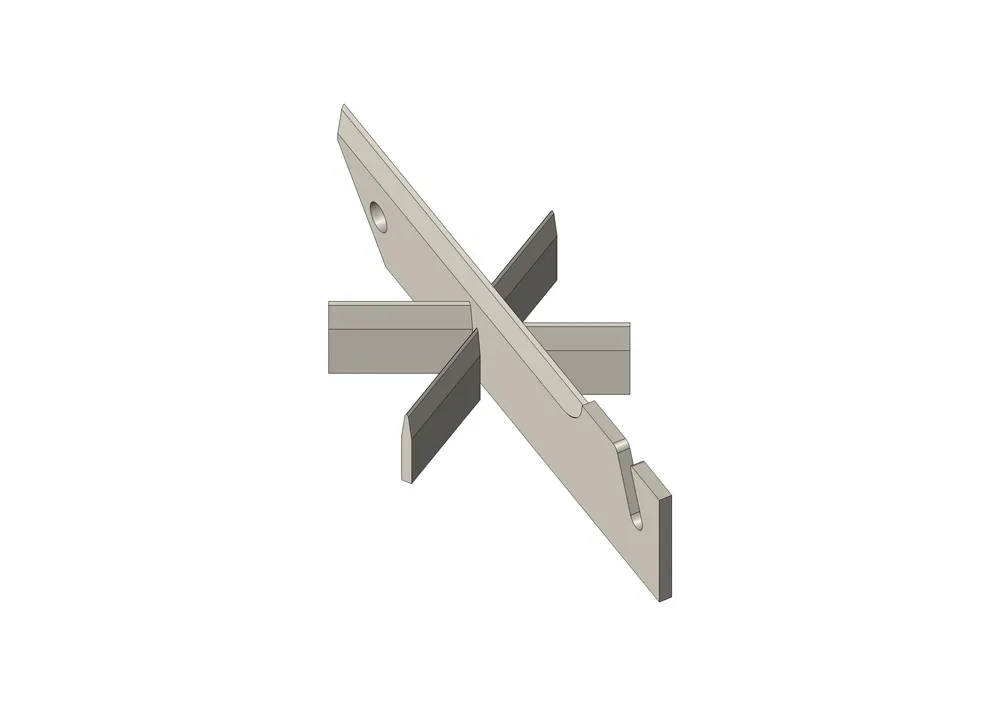 Halkaisuterä Hakki Pilke 37/38, kuuteen osaan - MK37671 - Image 3