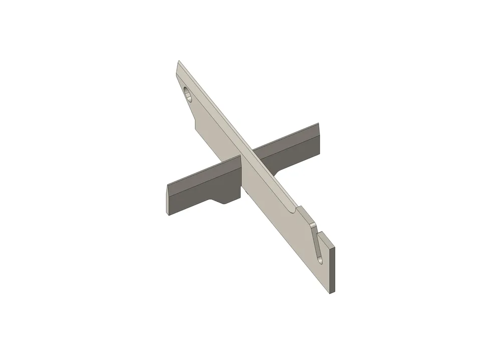 Halkaisuterä Hakki Pilke 42/43, neljään osaan - MK61205