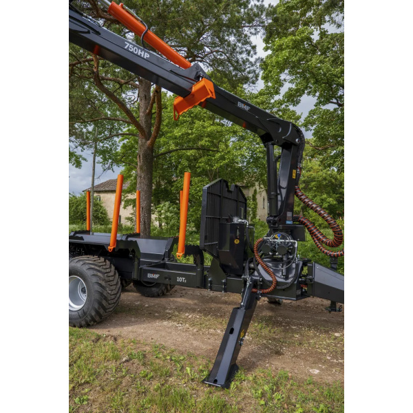 BMF 750 HC 4/8XYZ 80L metsäkuormain 2 + 2 -vipuventtiilistöllä - Image 7