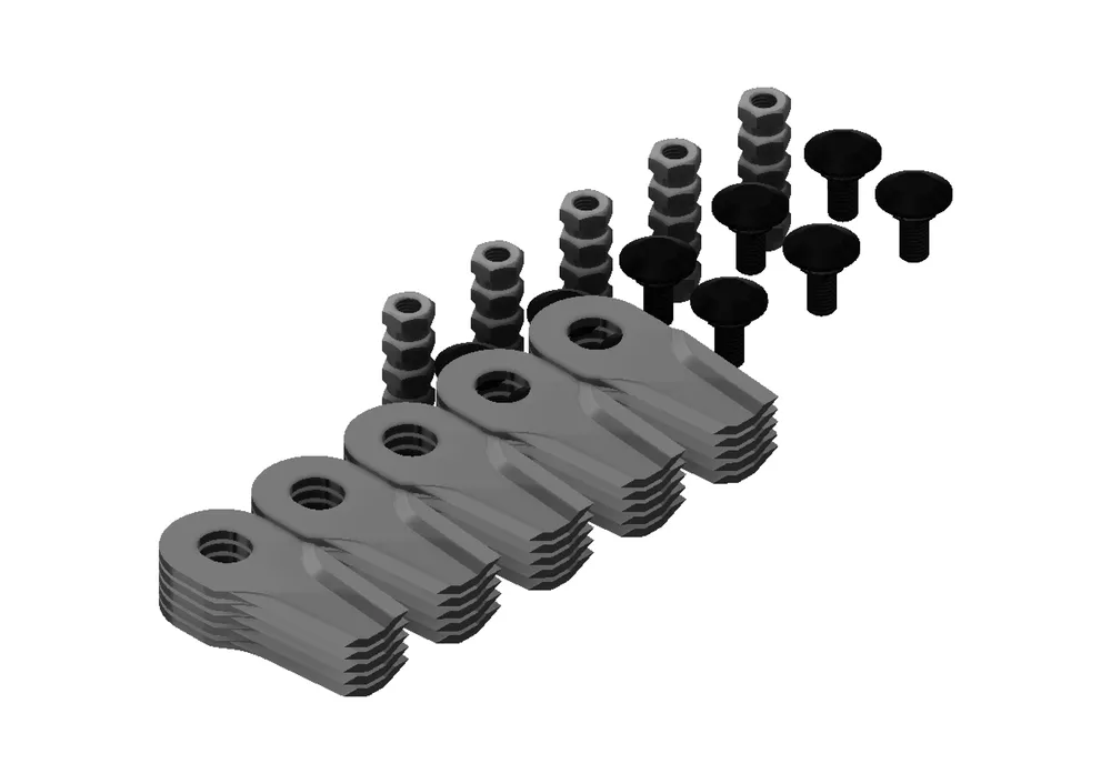 Niittokoneen teräsarja Elho - Image 3