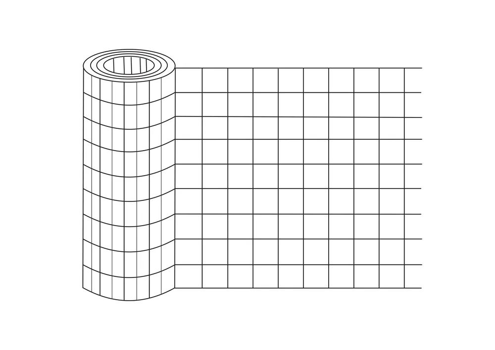 Lammasverkko Olli teräksinen 1 m x 50 m - Image 2