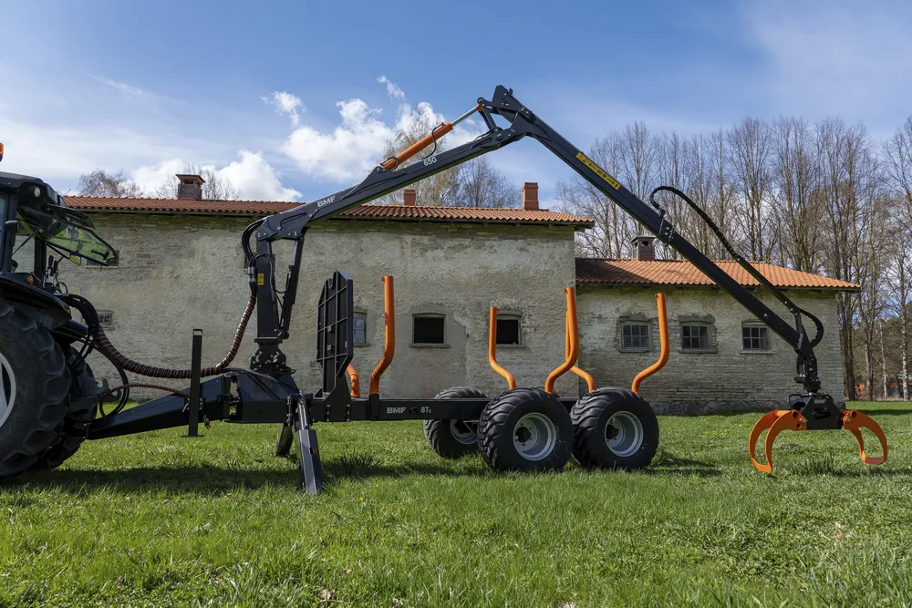 BMF 650 8T2 metsäkuormainvaunu - Image 4