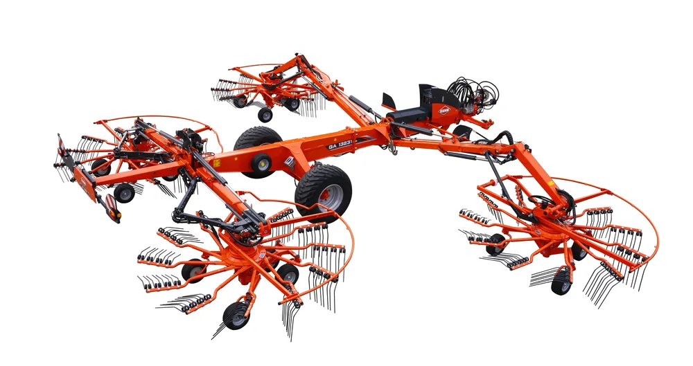 KUHN GA 13231 4-roottorinen karhotin