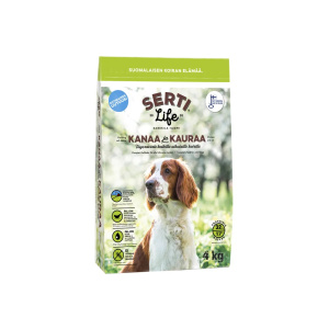 SertiLife Kana-Kaura 4 kg koiran täysravinto