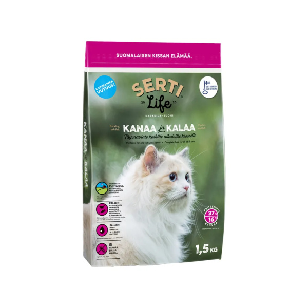 SertiLife Kissanruoka 1,5 kg