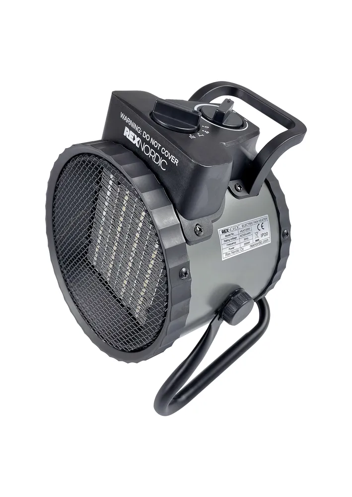 Lämpöpuhallin Heat 2000 sähkökäyttöinen