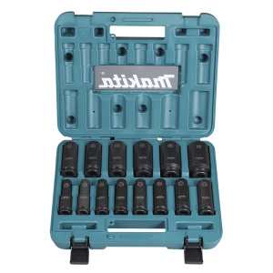 Voimahylsylajitelma Makita Impact Black E-16586 1/2" 18 mm 14 osaa