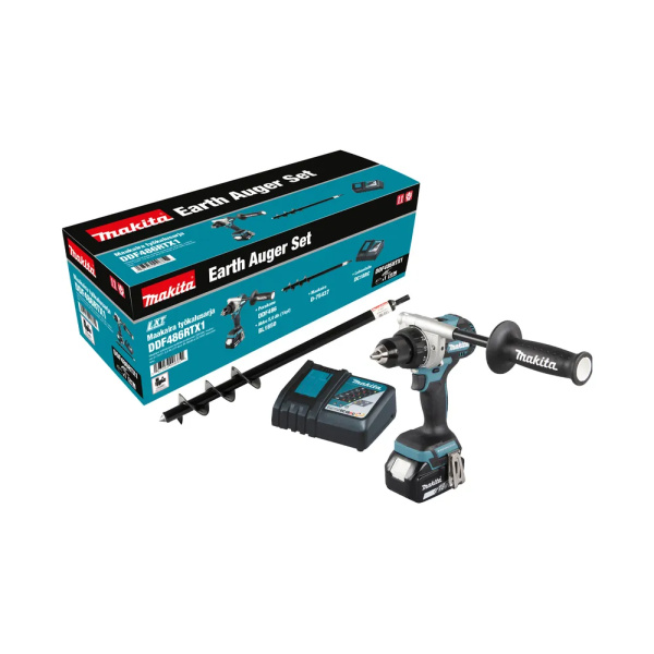Maakairapaketti Makita DDF486RTX1 18 V - Image 2