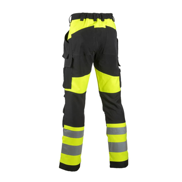 Stretch-työhousut Dimex 6168Y musta/keltainen koko 44 - Image 2