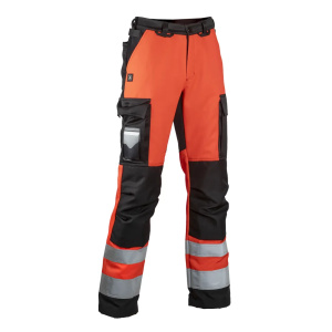 Työhousut Dimex 6170 punainen/musta koko 44