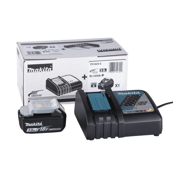 PowerPack Makita LXT latauslaite DC18RC ja 1 kpl akku BL1830B - Image 2