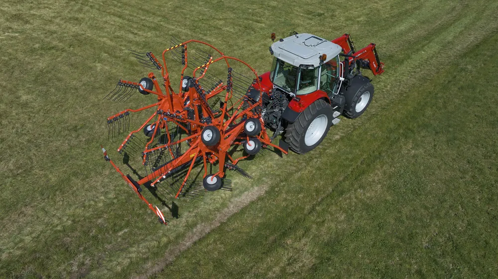 KUHN GA 7631 P 2-roottorinen karhotin nostolaite - Image 4