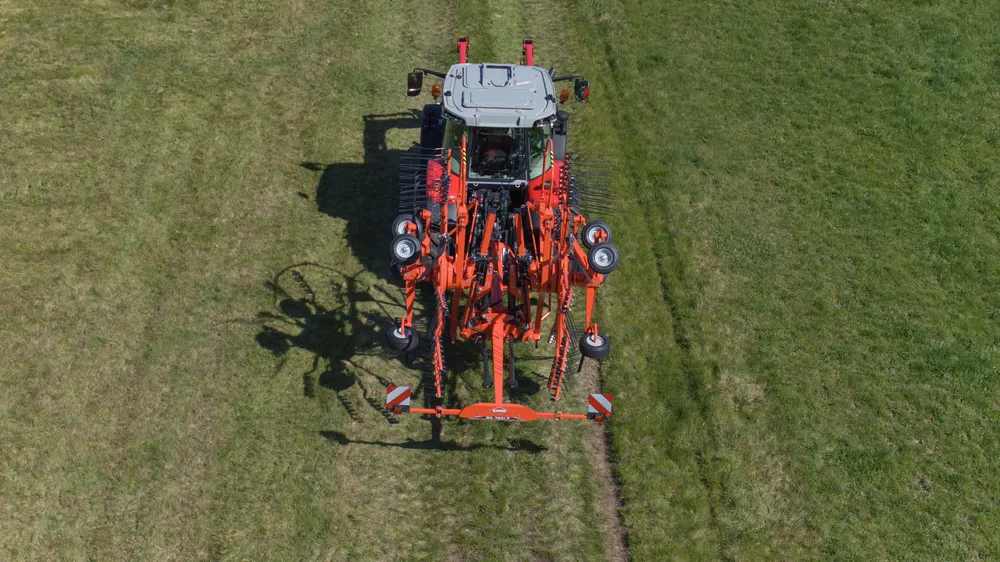 KUHN GA 7631 P 2-roottorinen karhotin nostolaite - Image 9