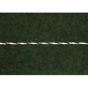 Aitalanka Olli Shockteq 200 m 3 mm valkoinen/musta 6030033