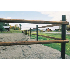 Aitatolppa Octowood Kyllästetty 120x2500mm