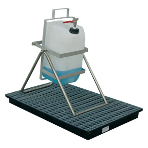 Cemo kaatoteline 30 l kannuille rosteria