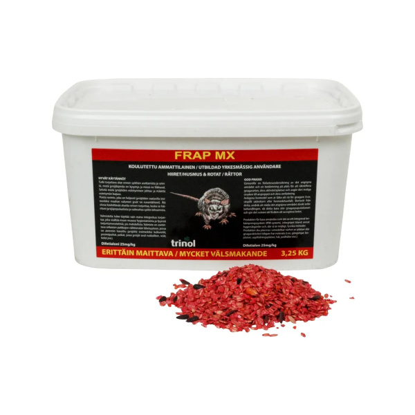 Frap MX 3,25 kg tuholaisten torjunta-aine
