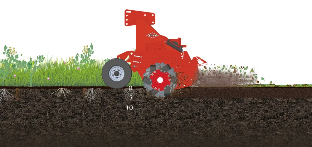 KUHN EL 162-300 BIOMULCH kelajyrsin