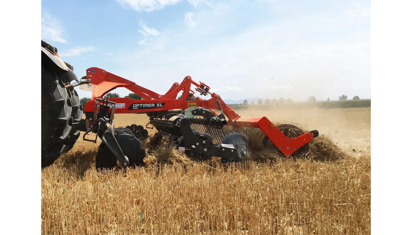 KUHN Optimer XL nostolaite lautasmuokkain