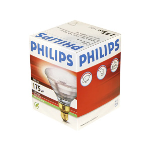 Lämpölamppu Philips Puristelasia 175w