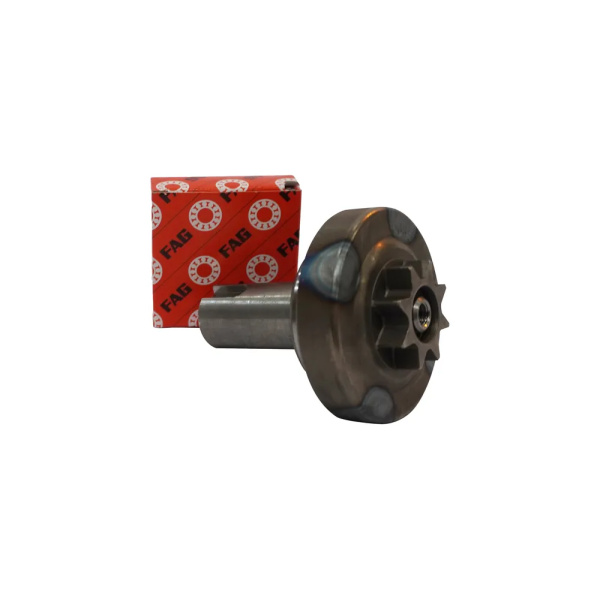 MK10580_varaosa Terän käyttöakseli+laakerit 2X/37