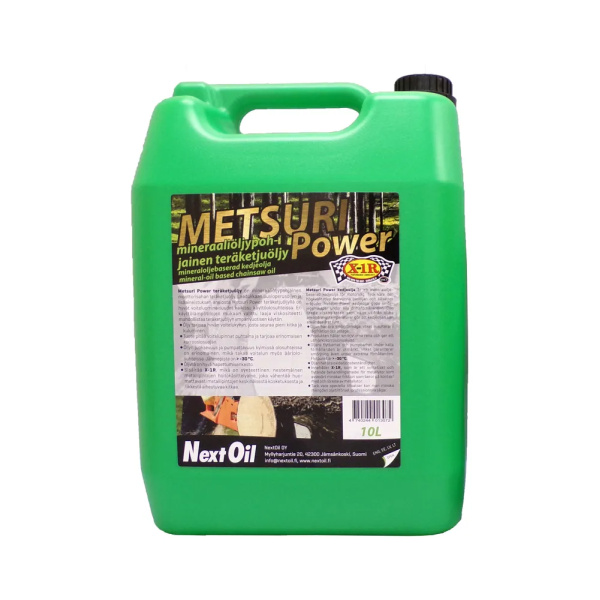 Metsuri Power teräketjuöljy 10 l