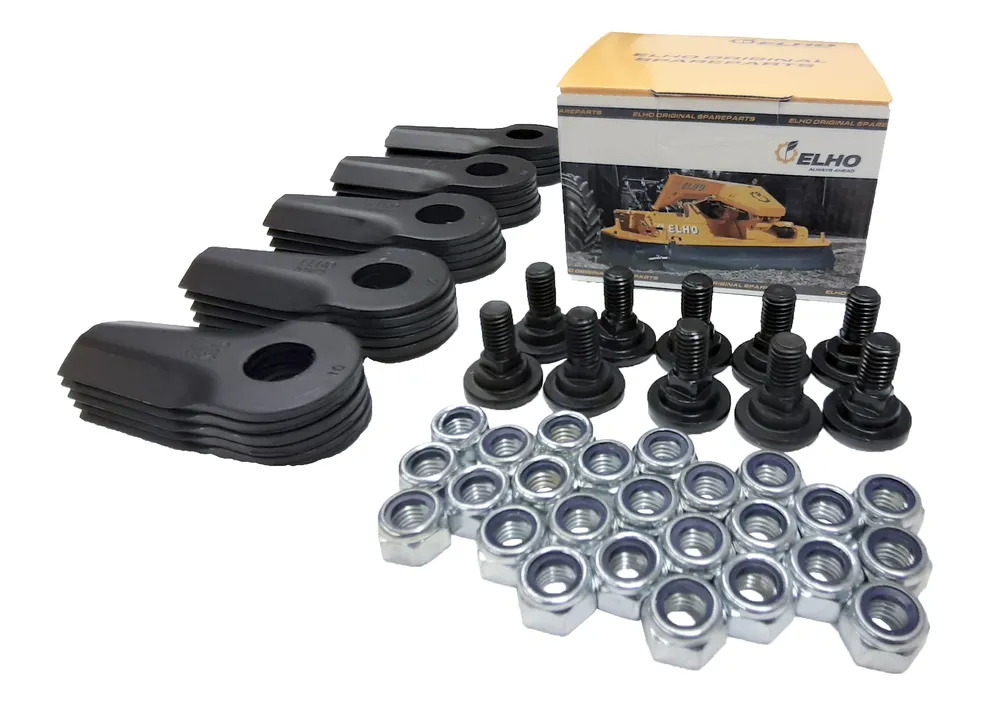 Niittokoneen teräsarja Elho-niittokoneeseen