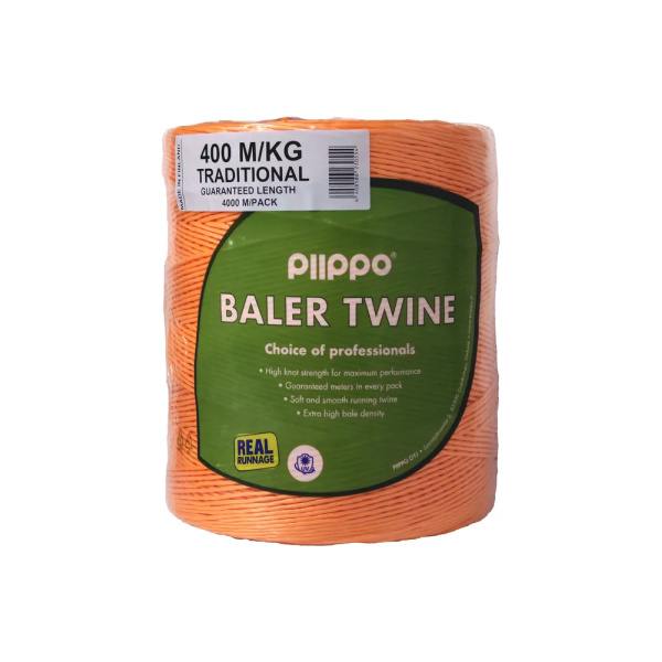 Paalauslanka Piippo oranssi 400m/kg 2 rl