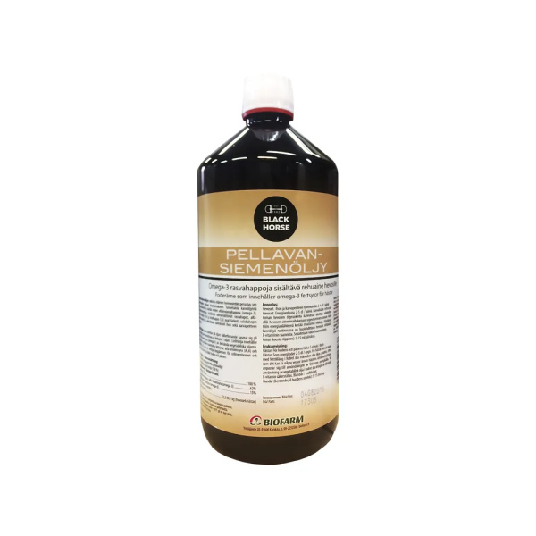 Pellavaöljy Black Horse 1l