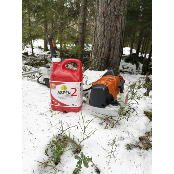Pienkonebensiini 2-tahti Aspen 5l