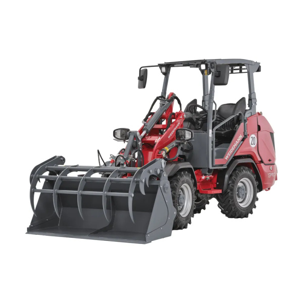 Pienkuormaaja Weidemann 1390 Hoftrac ROPS/FOPS turvakaarella