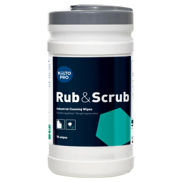 Pintojen puhdistuspyyhe, Kiilto Pro Rub & Scrub 75 kpl