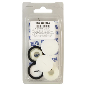 Pohjaruuvi + tiiviste + mutteri 102.0258