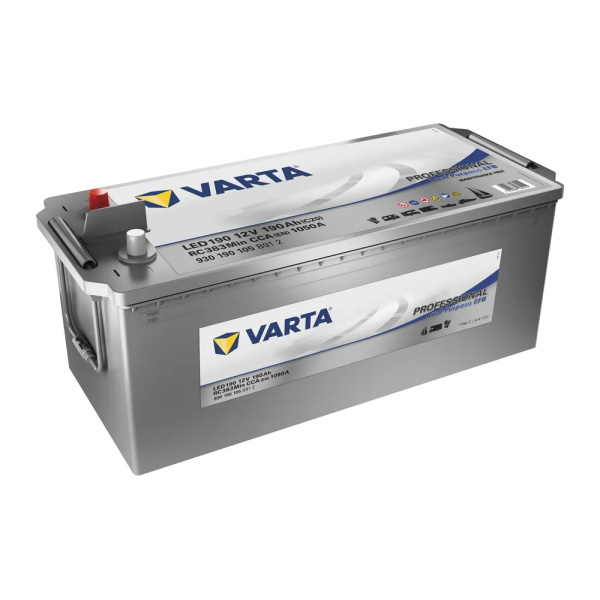 VARTA Professional Dual Purpose EFB LED190 akku