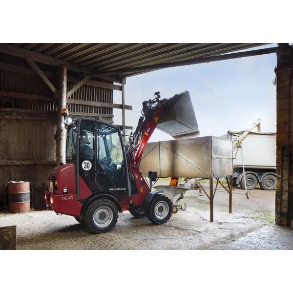 Weidemann 1160 hytillä