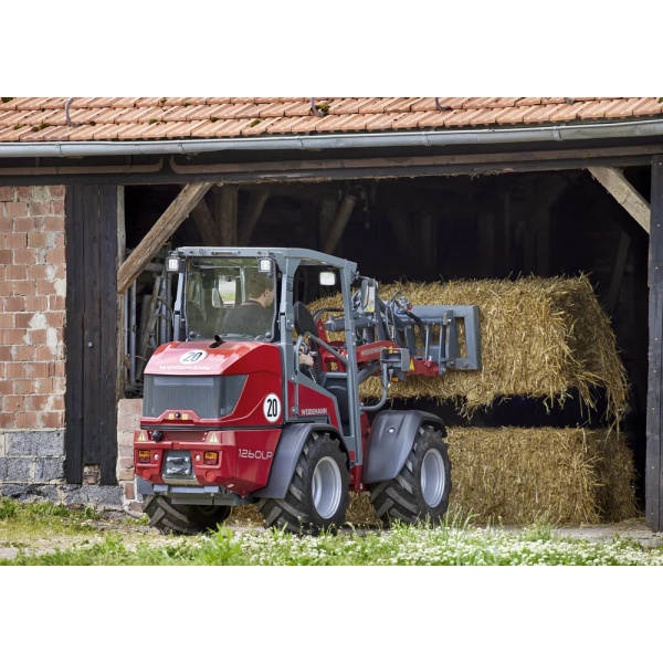 Weidemann 1260LP turvakaarella
