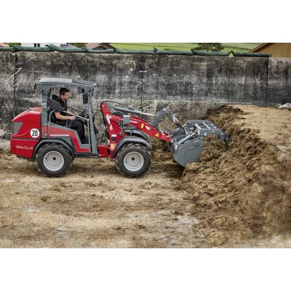 Weidemann 1260LP turvakaarella