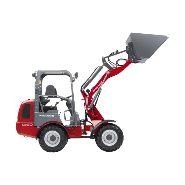Weidemann 1280 turvakaarella