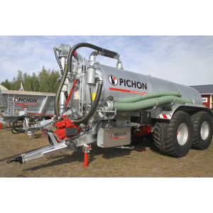 Pichon 15,7 m³ lietteenlevitysvaunu teliakselilla