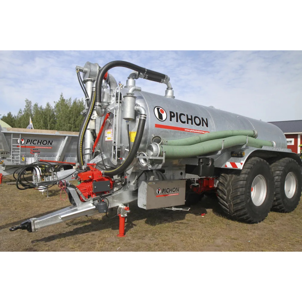 Pichon 15,7 m³ lietteenlevitysvaunu teliakselilla