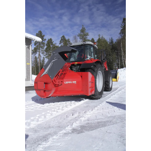 Leppä 255 LS lumilinko lapasyötöllä